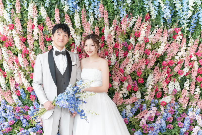 ウェディングドレスへ衣装チェンジ!!