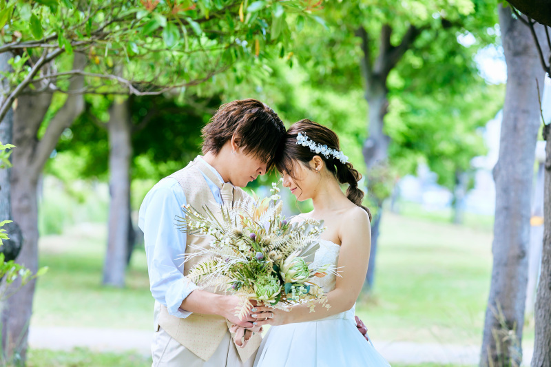  おふたり寄り添って