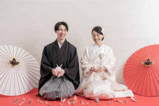おふたりらしいウェディングフォト　＊スタジオ和装1着プラン＊