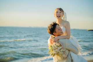 稲毛海浜公園にて　＊洋装＆和装　スタジオ＆ロケ 2着プラン＊