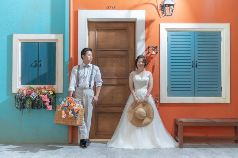 旅行中の一枚のようなお写真