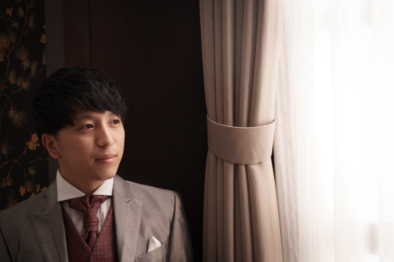 新郎様ソロショット