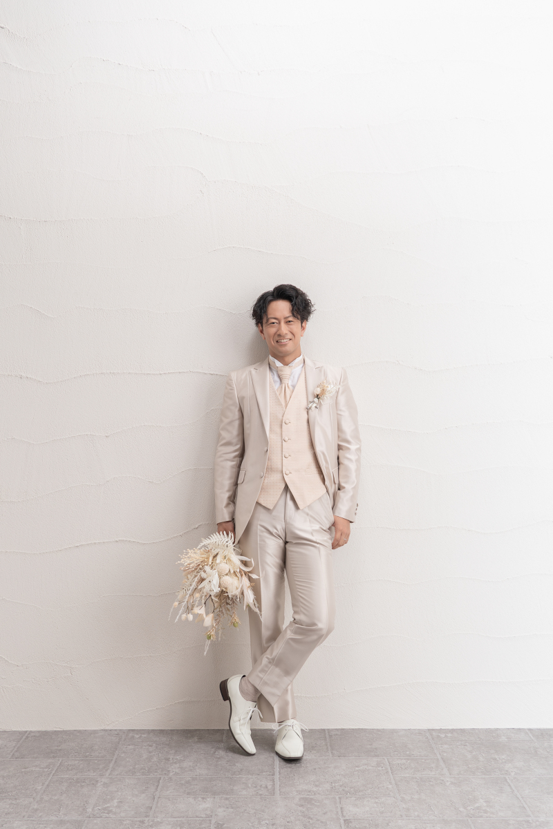 ご新郎様　ソロショット！