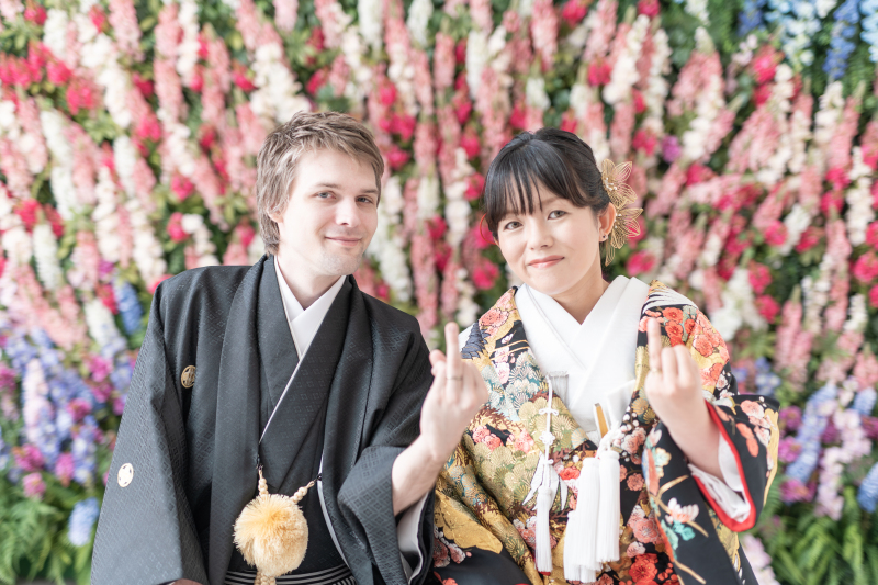 指輪のお披露目