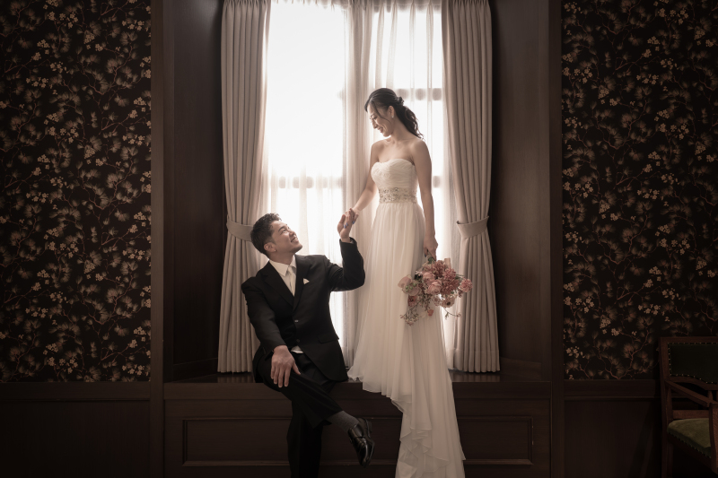 窓際ショットも