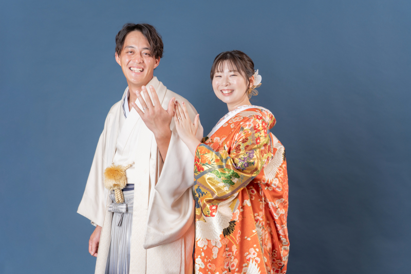 仲良しショットがたくさん♪　＊和装1着　スタジオ撮影プラン＊