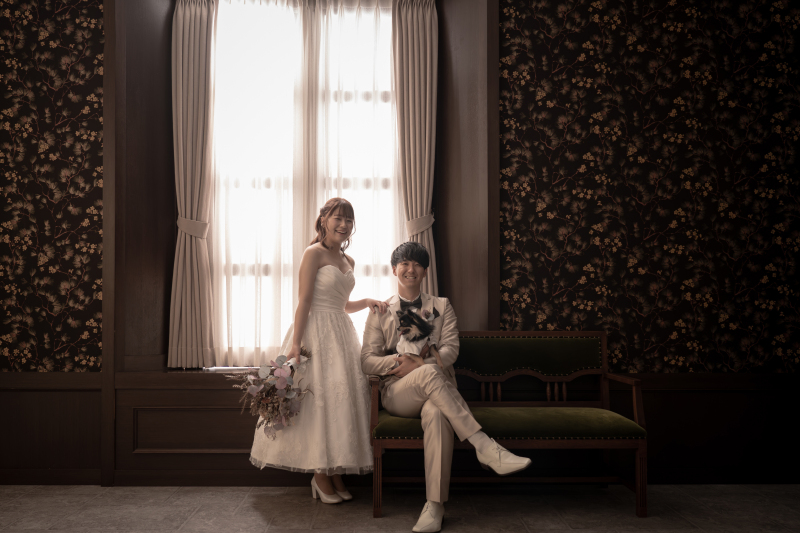 レトロモダンでは家族写真のように