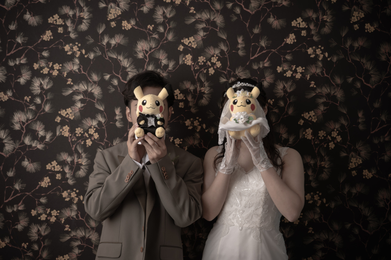 ピカチュウと一緒に♡