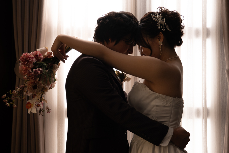 窓辺を使って・・・