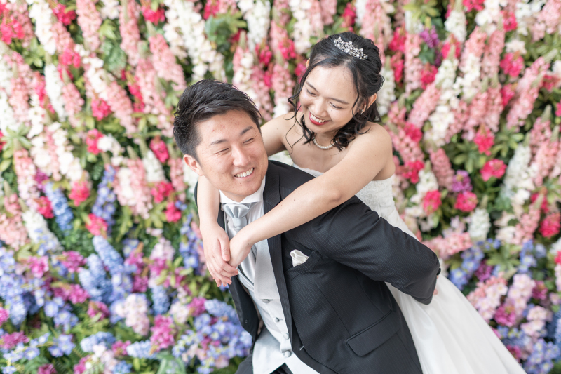 ふたりらしく笑いあう幸せなひととき♡