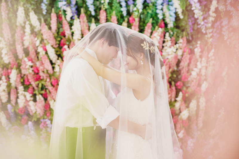 笑顔あふれるおふたりの時間*洋装1着スタジオプラン*