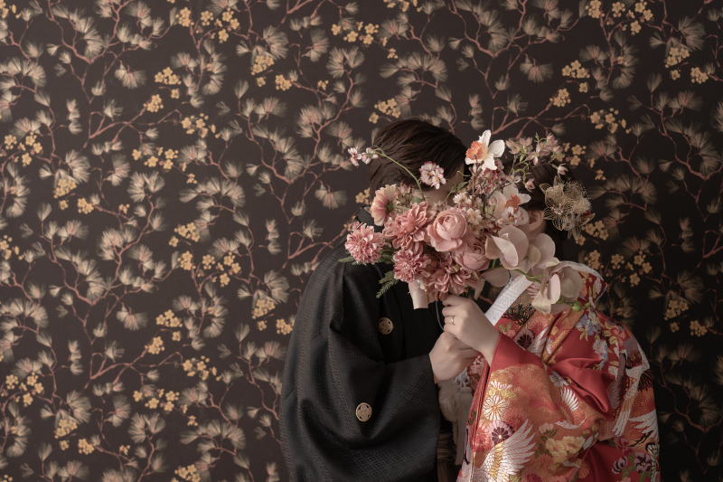 お顔隠しショットも・・