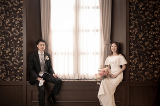 ～おふたりらしいウェディングフォト～　スタジオ洋装1着