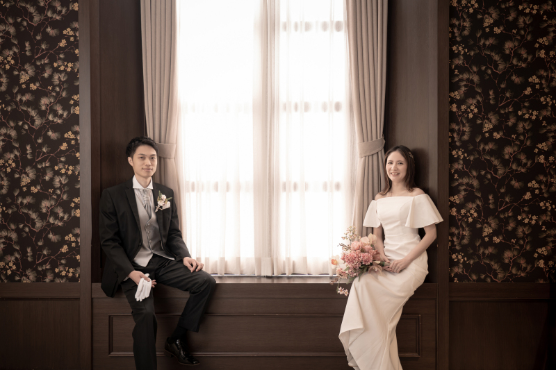 ～おふたりらしいウェディングフォト～　スタジオ洋装1着