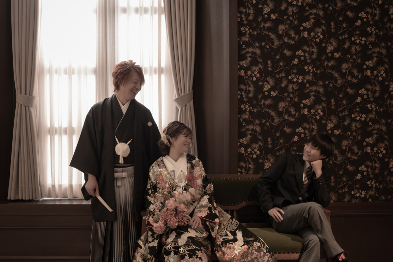 たくさん撮れる3人のショット