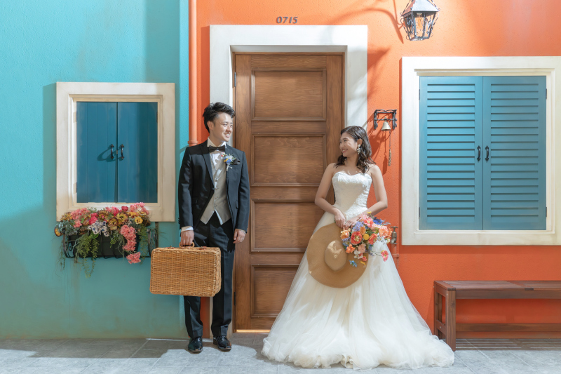 洋装から撮影スタートです♪