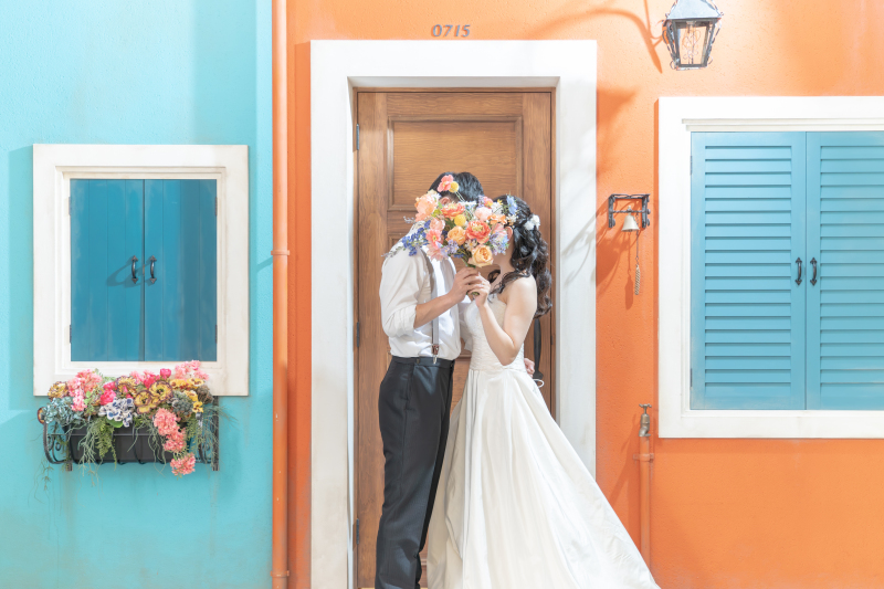 ブーケを使って