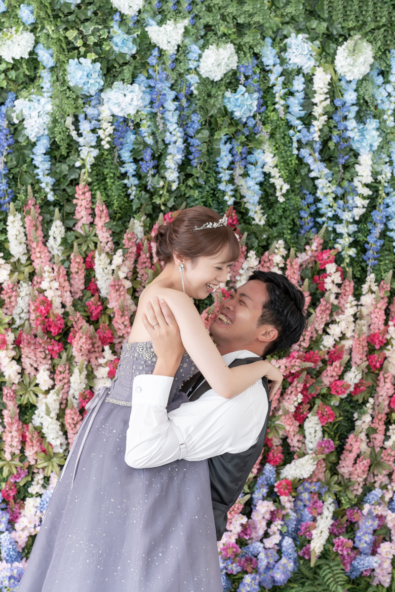 ルピナスに囲まれて