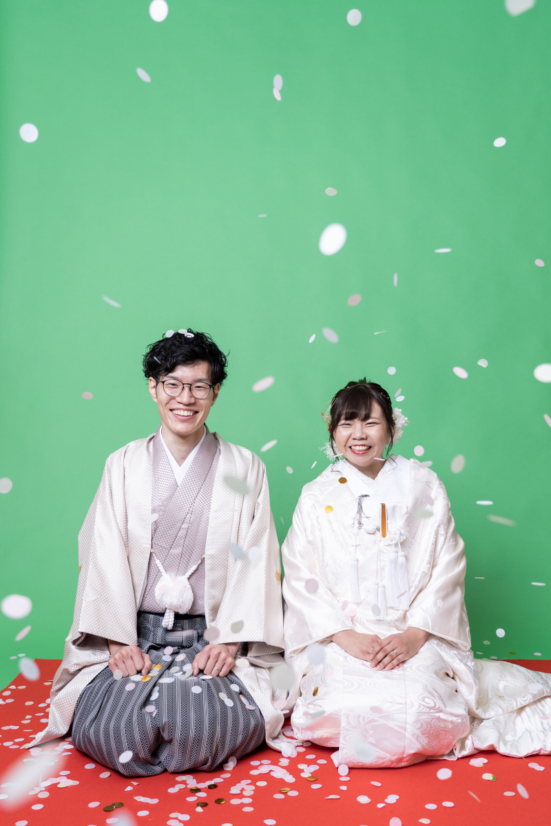  おふたり色のカラーで