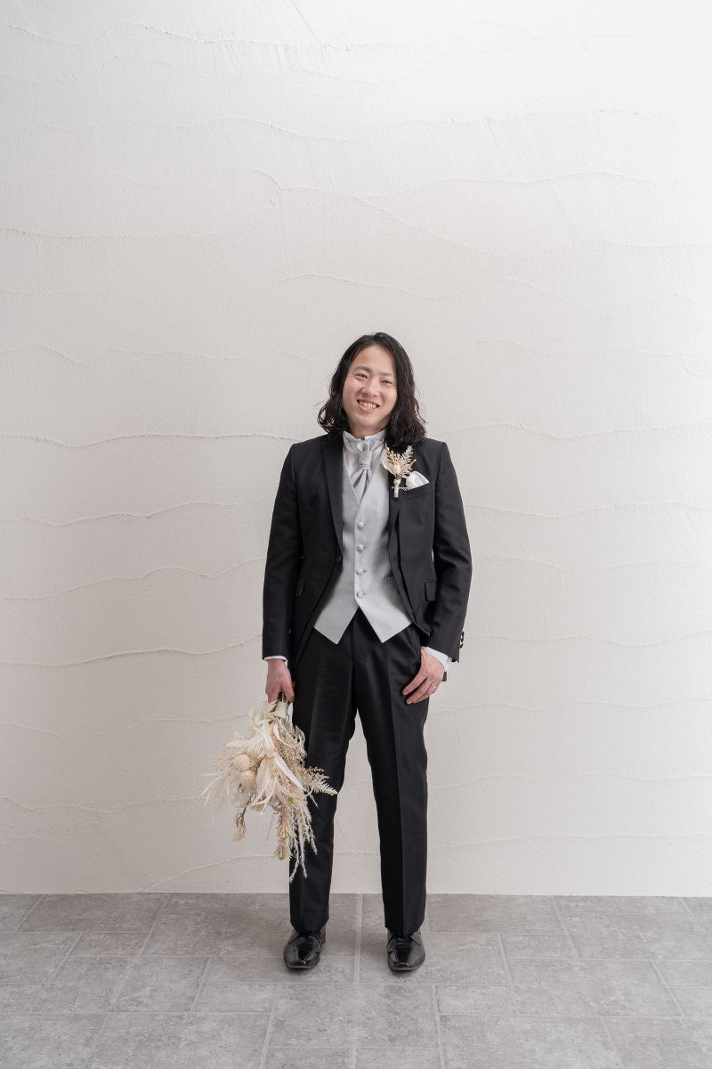 ご新郎様ソロショット