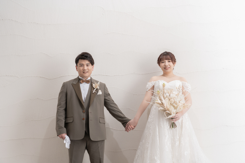 オフホワイトの広大な背景