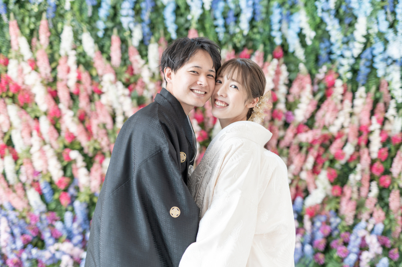 お顔を寄せて・・