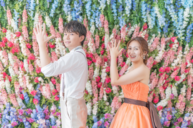 指輪のお披露目!