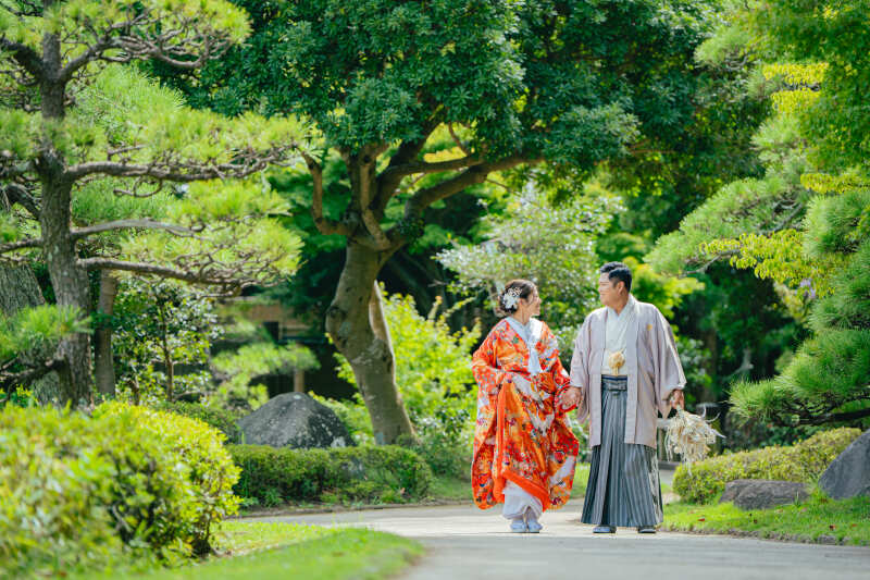 見浜園にて♪　＊和装1着　ロケ撮影プラン＊