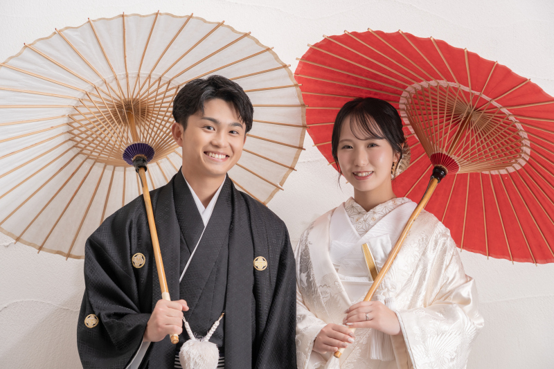 ご結婚式に向けて♪　＊洋装＆和装　スタジオ撮影プラン＊