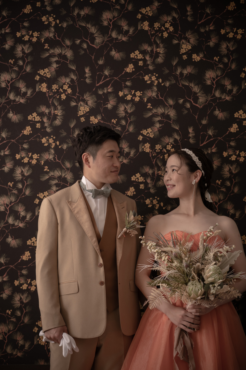 見つめ合いショット