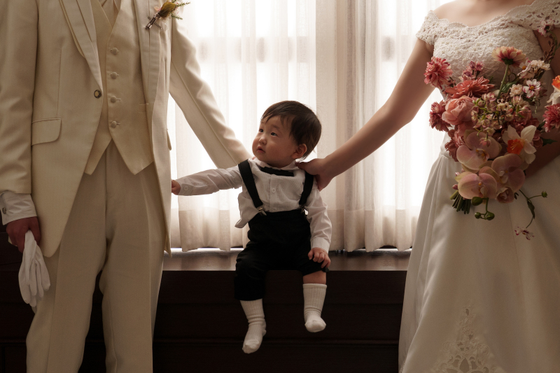 ファミリーフォトウエディング♪