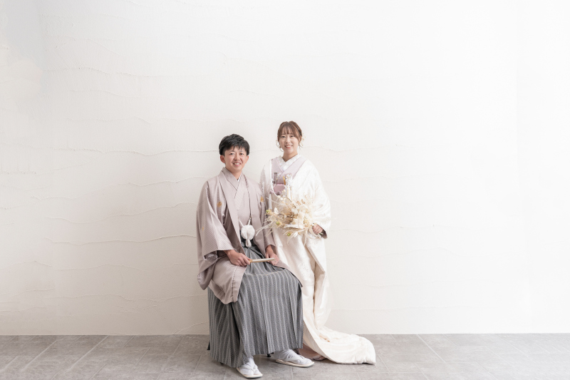 和装撮影からスタートです!