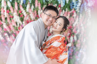 スタジオと稲毛海浜公園にて♪　＊洋装＆和装　スタジオ＆ロケ撮影プラン＊