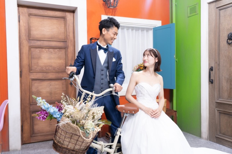 おふたりの自然な雰囲気を