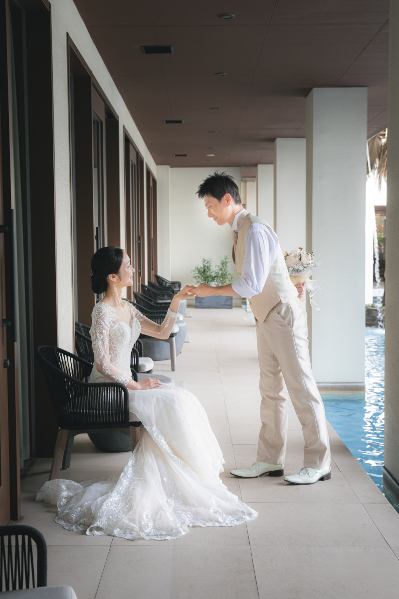 アクアテラスにて