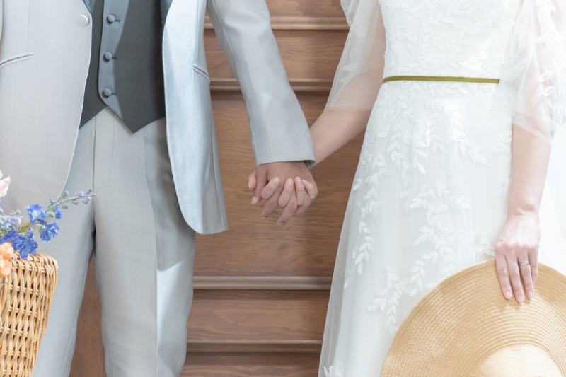 いつまでも仲良く手を繋いで