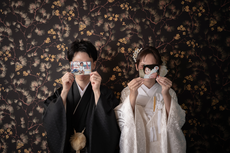 お写真と一緒に