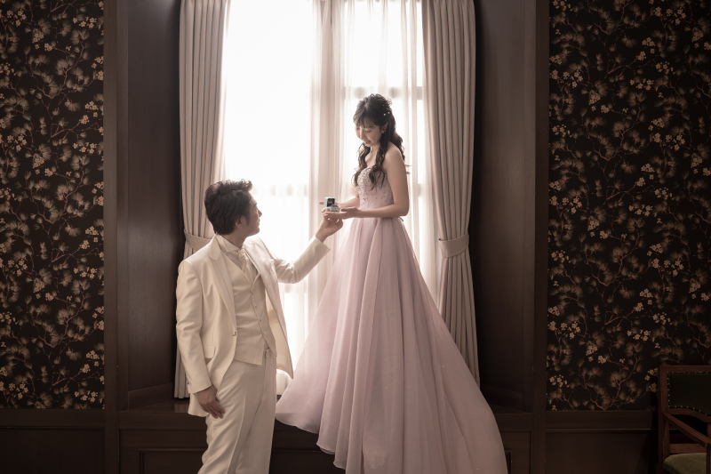 プロポーズシーン