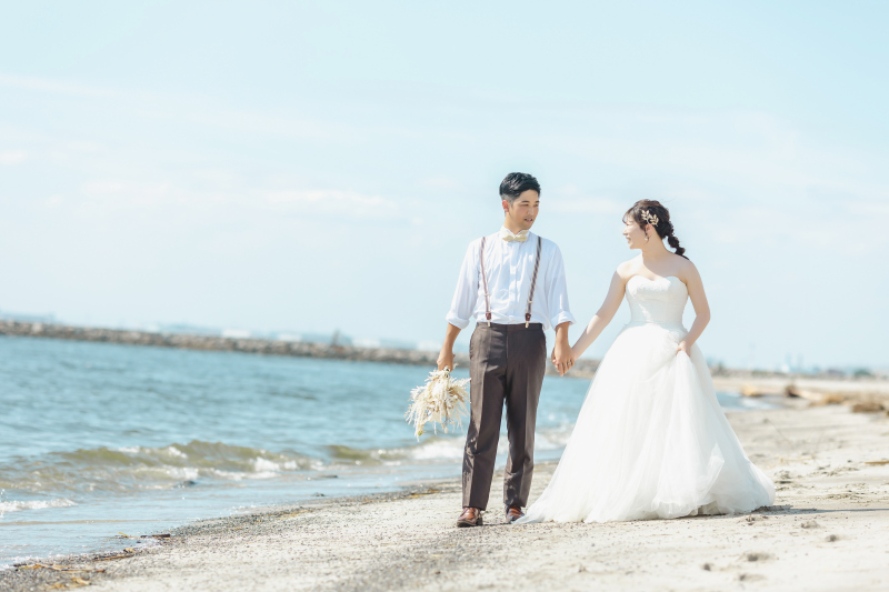 いなげの浜にて撮影！