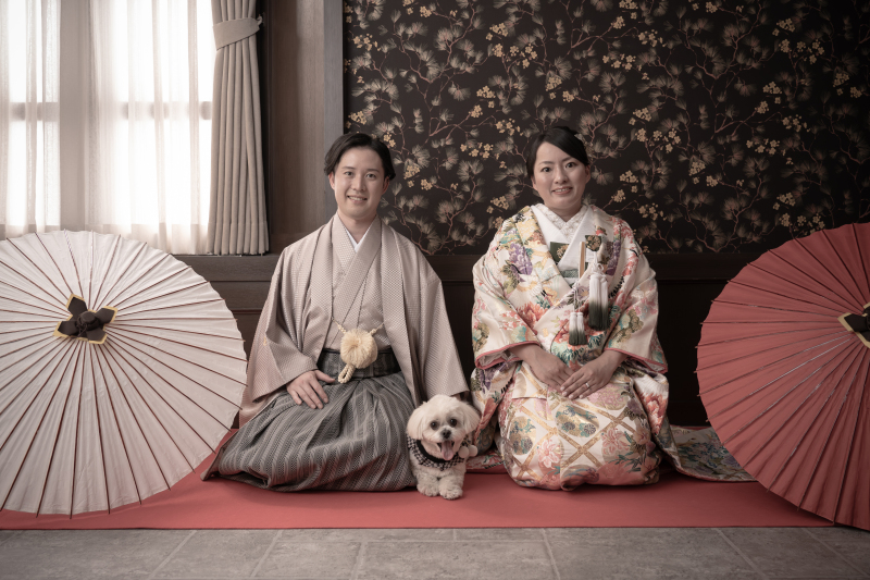 おふたりとワンちゃん一緒に!