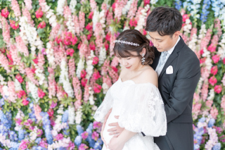 マタニティウェディングフォト♪　＊洋装＆和装　スタジオ撮影プラン＊