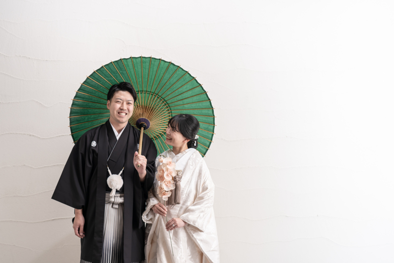和装から撮影スタート！