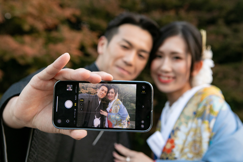 カメラ越しの・・・