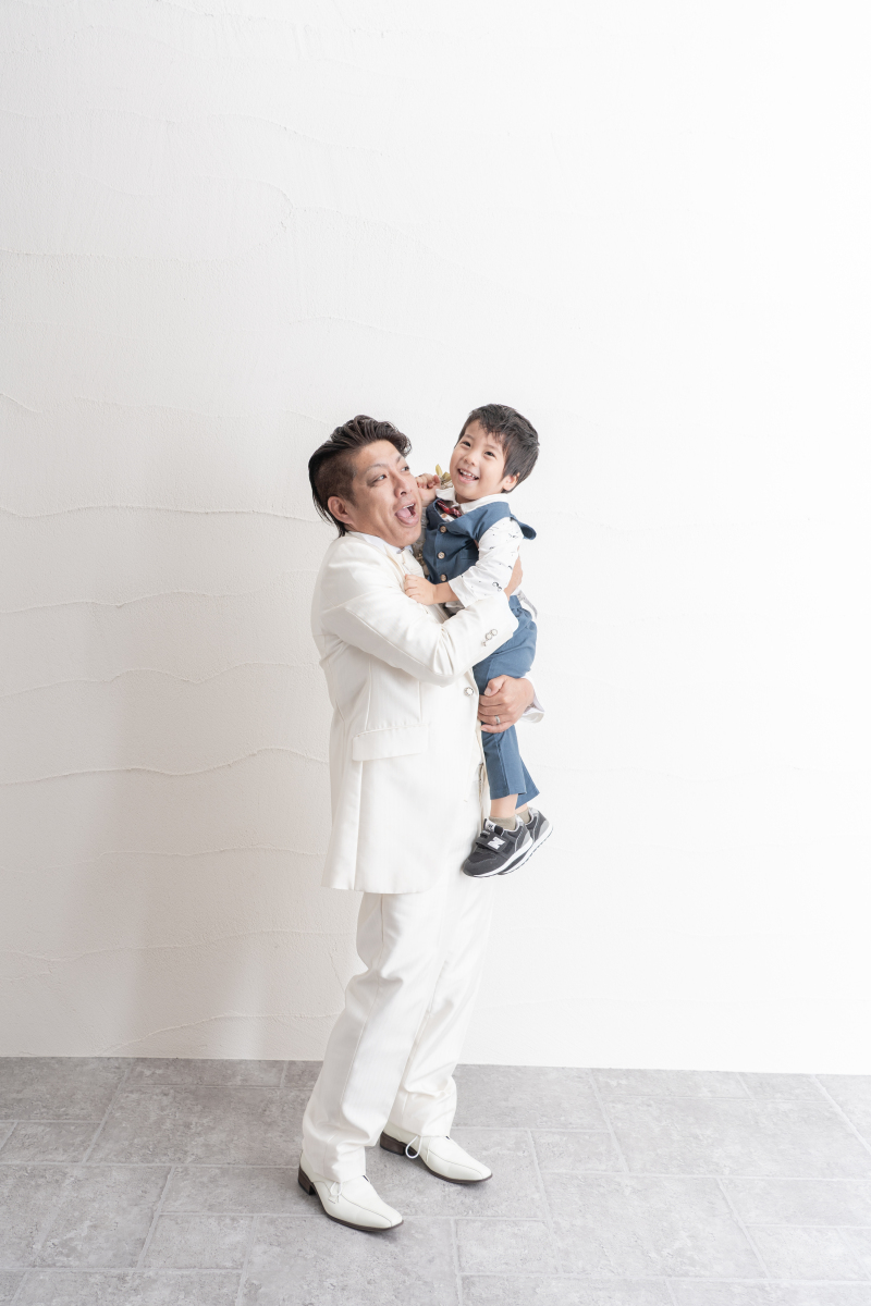 男同士のおめかしショット！