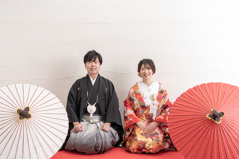 和装＆洋装の2着撮影の始まりです！