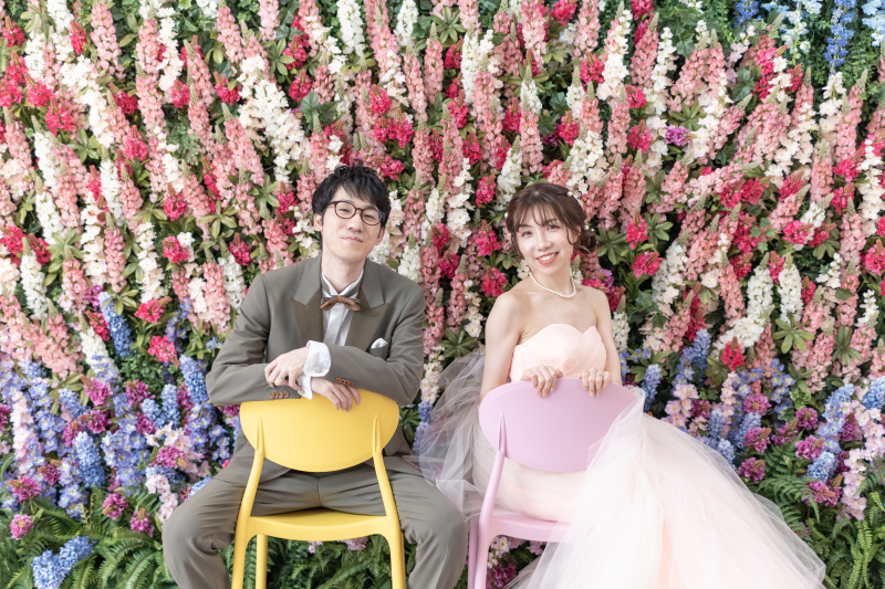 カラフルチェアを使って