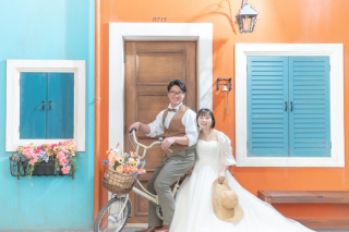 優しさいっぱいのマタニティウェディングフォト　＊洋装 スタジオ1着プラン＊