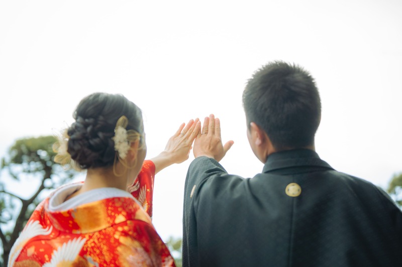 空に向かって♪