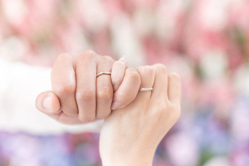  大切な指輪もおしゃれに♪