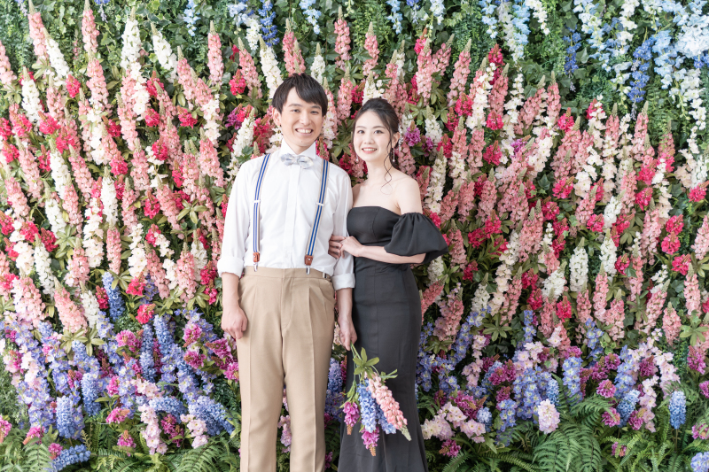 自然なおふたりの瞬間を